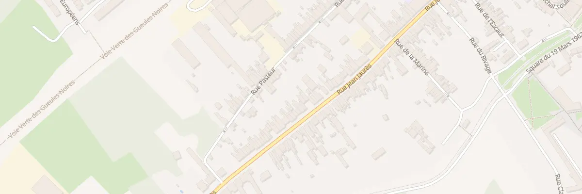 Plan du 170 Rue Jean Jaurès à Fresnes-sur-Escaut