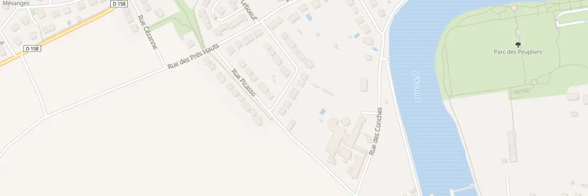 Plan du 19 Rue Renoir à Monéteau