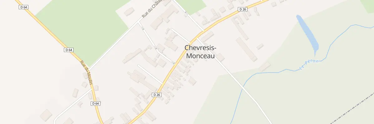 Plan du 66 Av Frédéric Viefville à Chevresis-Monceau