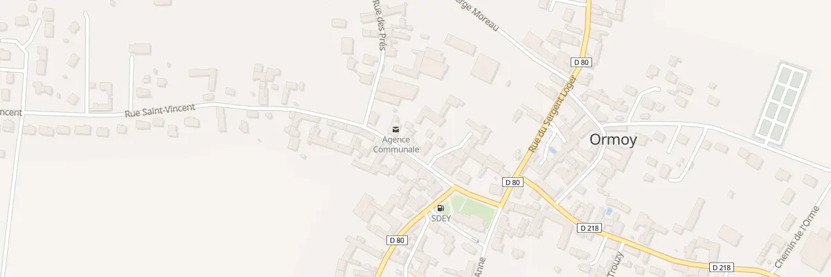 Plan du 18 Rue du Commandant Charpy à Ormoy