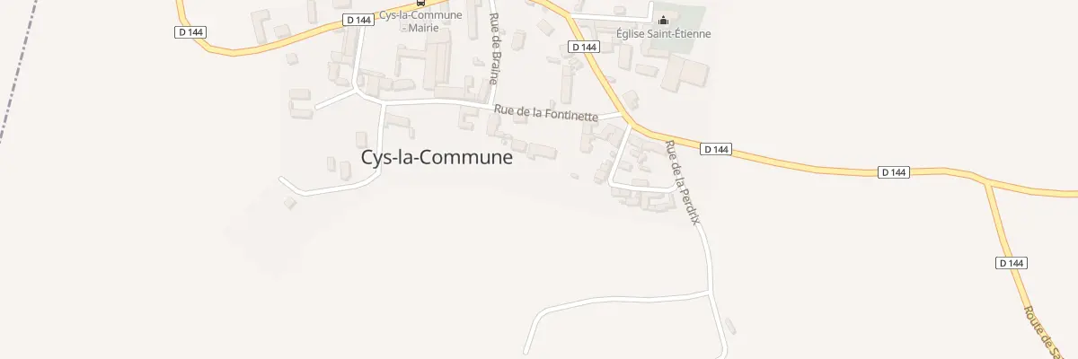 Plan du 4B Rue de la Fontinette à Cys-la-Commune