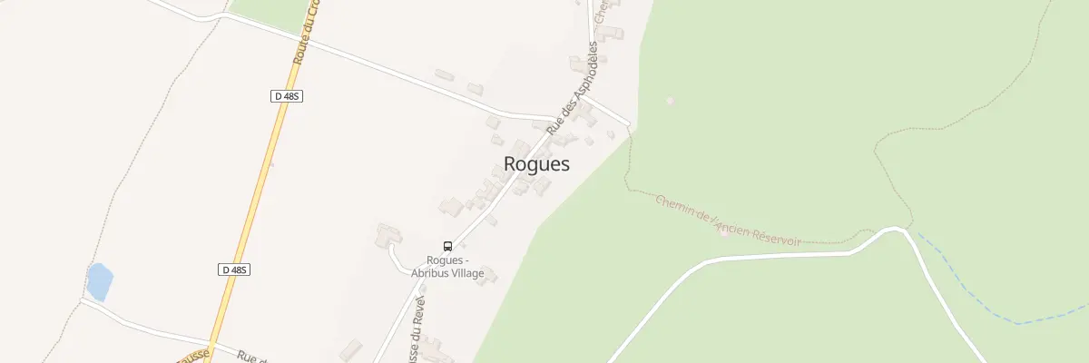 Plan du 5088 Le Village à Rogues