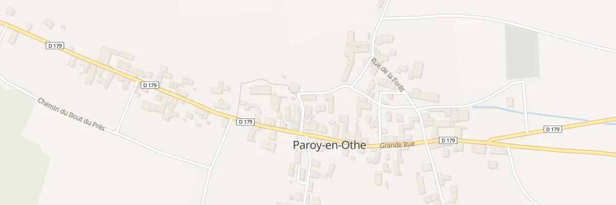 Plan du 4 Rue de la Fontaine (Paroy) à Paroy-en-Othe