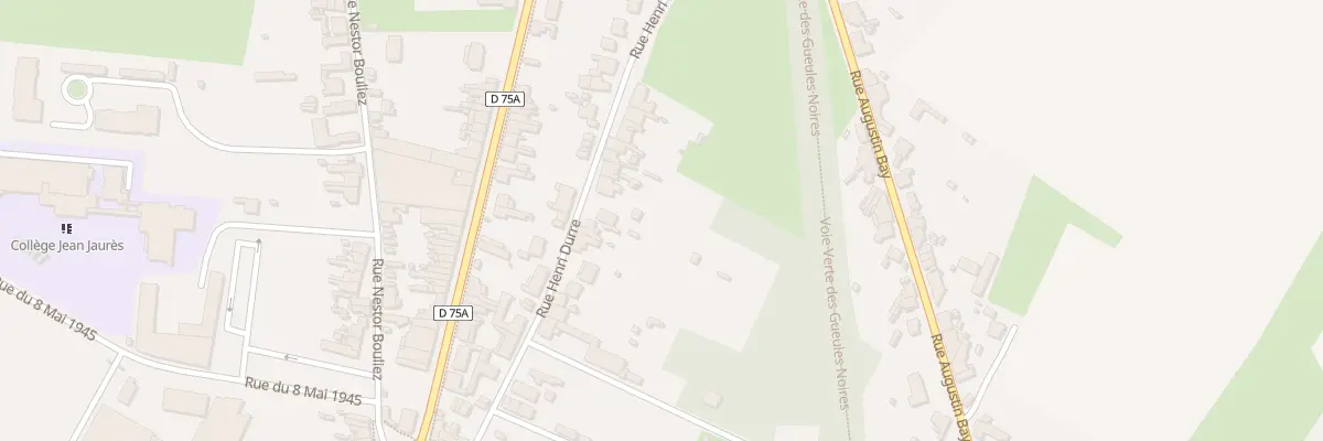 Plan du 260 Rue Henri Durre à Vieux-Condé
