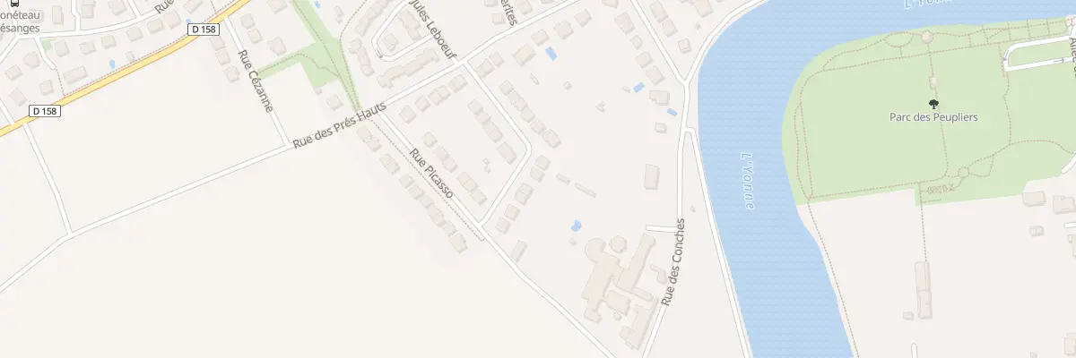 Plan du 15 Rue Renoir à Monéteau