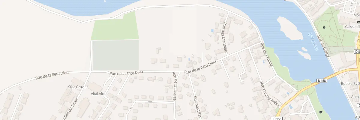 Plan du 20 Rue de la Fête Dieu à Monéteau
