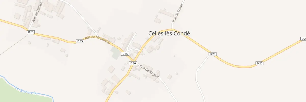 Plan du 6 Rue de Dormans à Celles-lès-Condé