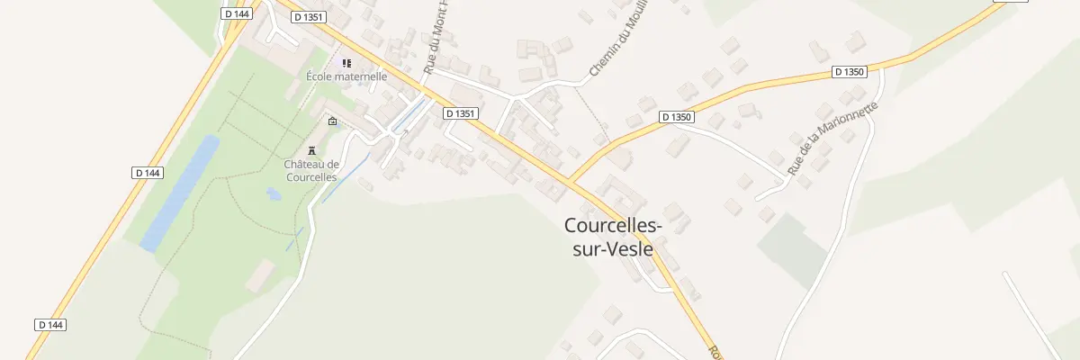 Plan du 30 Rte Nationale à Courcelles-sur-Vesle