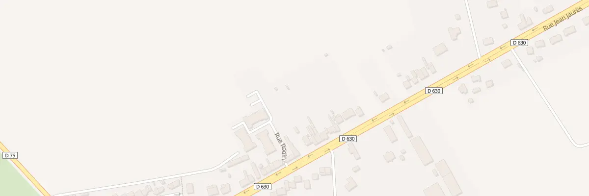 Plan du 2422 Rue Jean Jaurès à Saint-Saulve