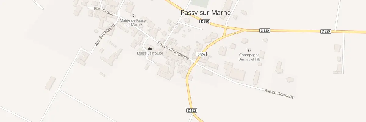 Plan du 18 Rue de Champagne à Passy-sur-Marne