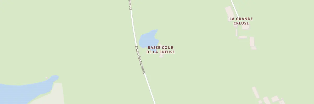 Plan du 3101 Rte des Faverots à Thiel-sur-Acolin