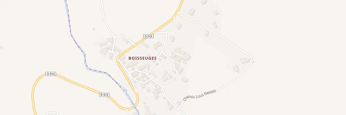Plan du 1 Rue des Gourlettes à Chavaniac-Lafayette