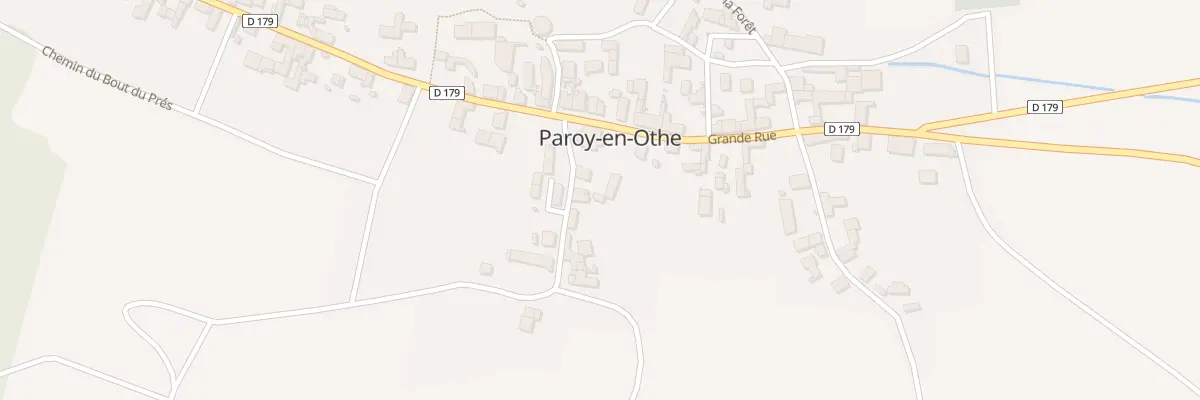 Plan du 1A Rue de la Mairie (Paroy) à Paroy-en-Othe