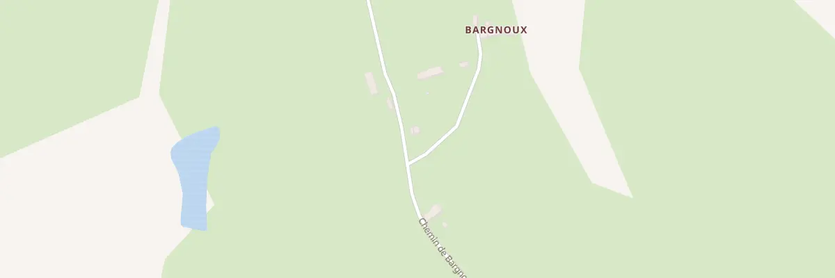 Plan du 28 Che de Bargnoux à Molles