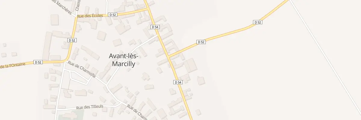 Plan du 35 Rue des Ouches à Avant-lès-Marcilly