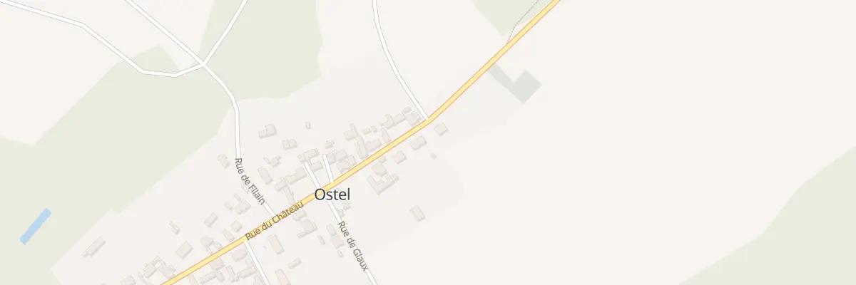 Plan du 36 Rue du Château à Ostel