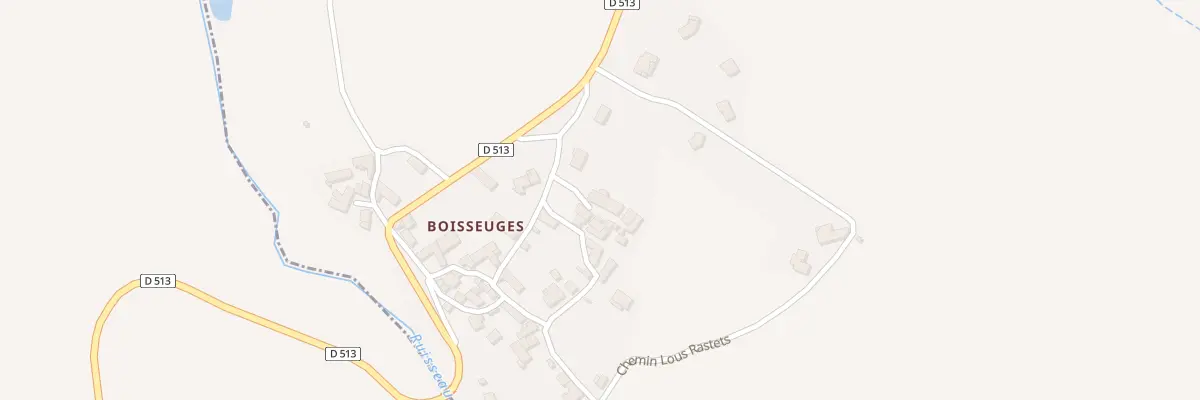 Plan du 5127 Boisseuges à Chavaniac-Lafayette