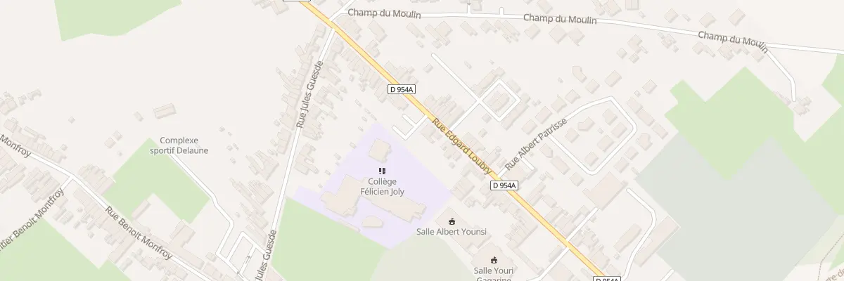 Plan du 667 Rue Edgard Loubry à Fresnes-sur-Escaut