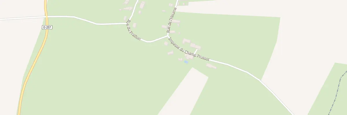 Plan du 8 Rue de l’Heume à Rouy