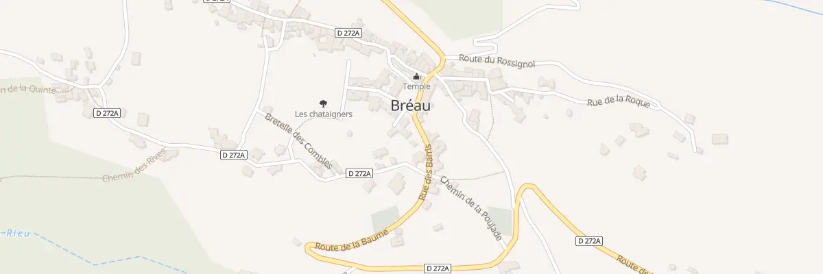 Plan du 5088 Le Village Breau Salagosse à Bréau-Mars