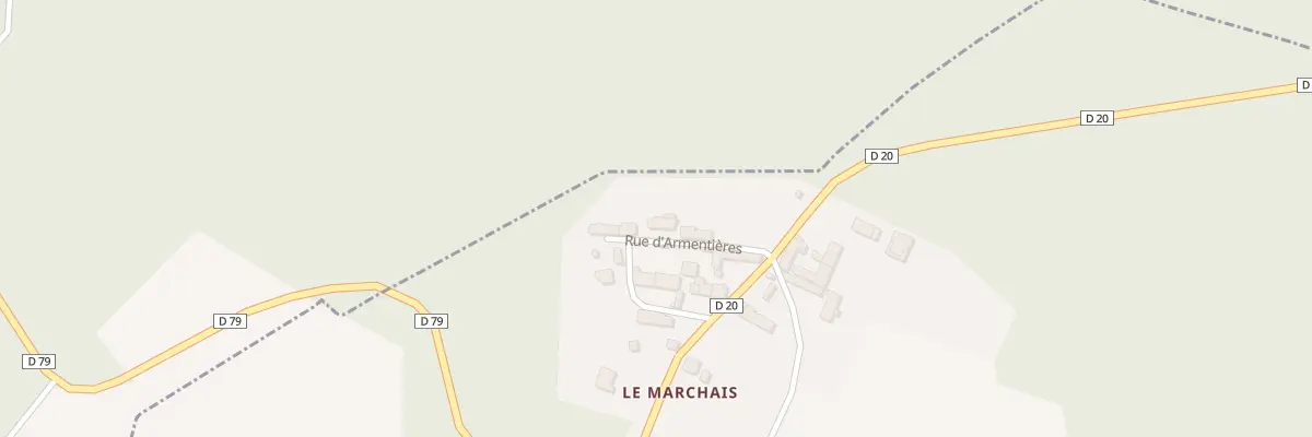 Plan du 8 Rue d’Armentiere à Bagneaux