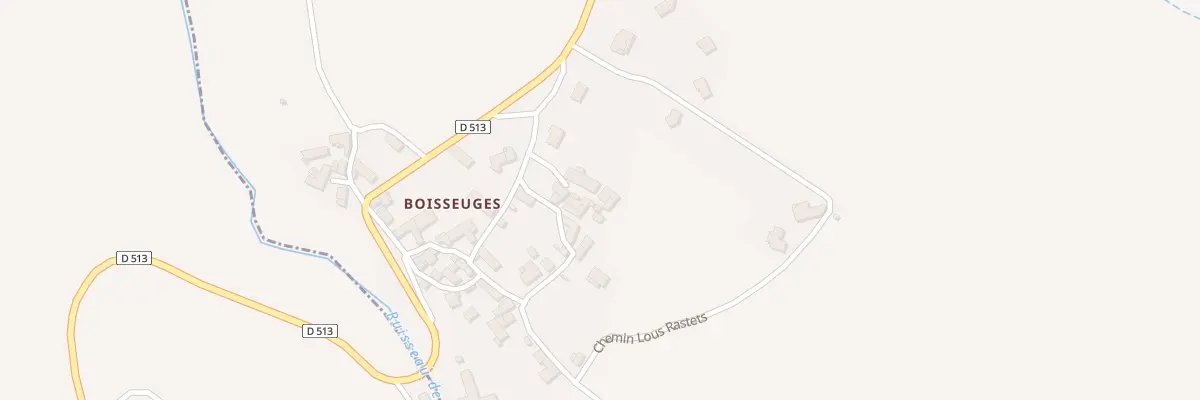 Plan du 3 Rue des Gourlettes à Chavaniac-Lafayette
