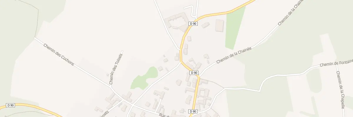 Plan du 19 Rue de la Chaussée Romaine à Monampteuil