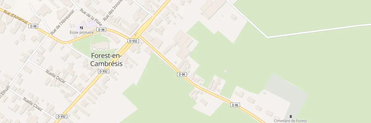 Plan du 3 Rue du Moulin à Forest-en-Cambrésis