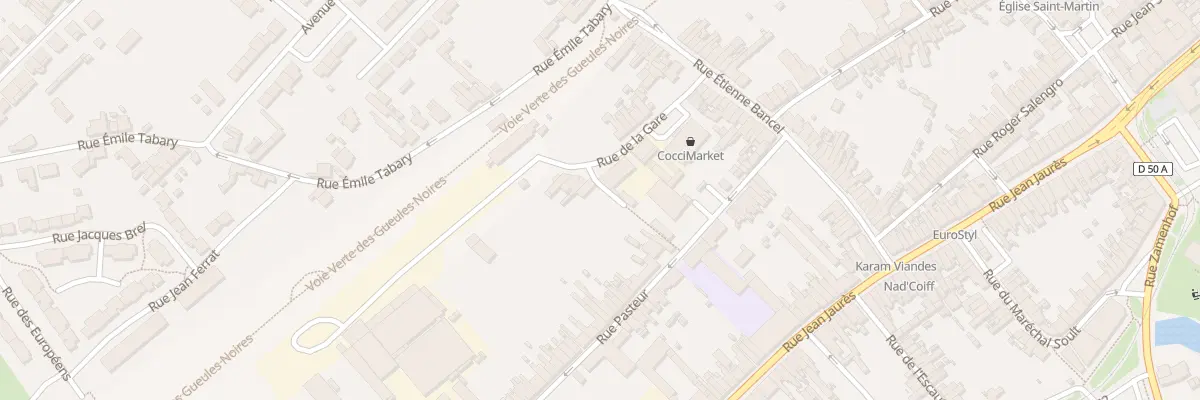 Plan du 31 Rue de la Gare à Fresnes-sur-Escaut