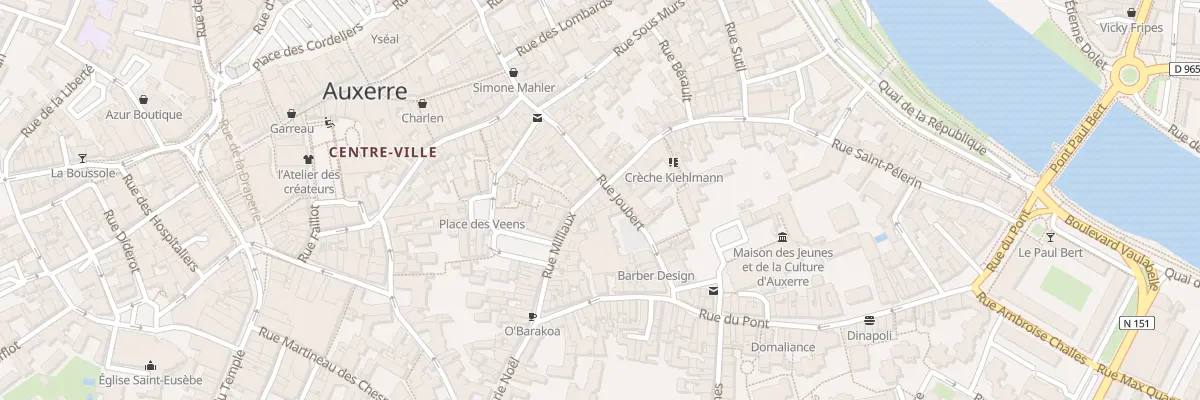 Plan du 48 Rue Joubert à Auxerre