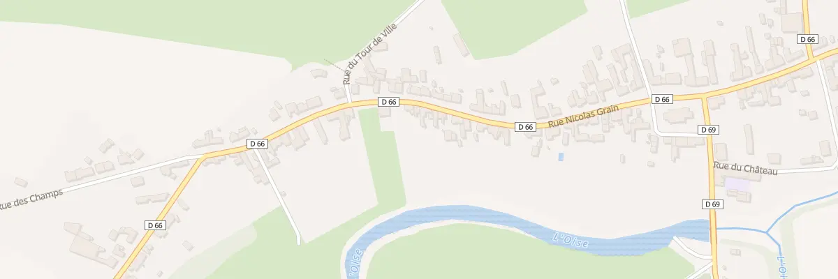 Plan du 31 Rue Nicolas Grain à Vadencourt