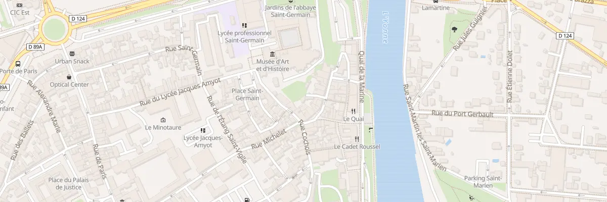 Plan du 5B Rue Docteur Labosse à Auxerre