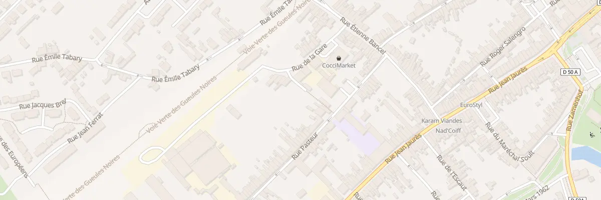 Plan du 28 Rue Pasteur à Fresnes-sur-Escaut
