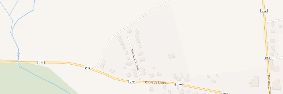 Plan du 10 Rue de Cournoue à Barbuise