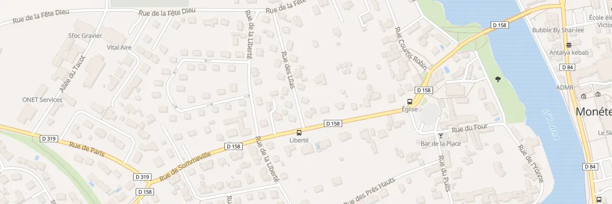 Plan du 4 Rue des Lilas à Monéteau
