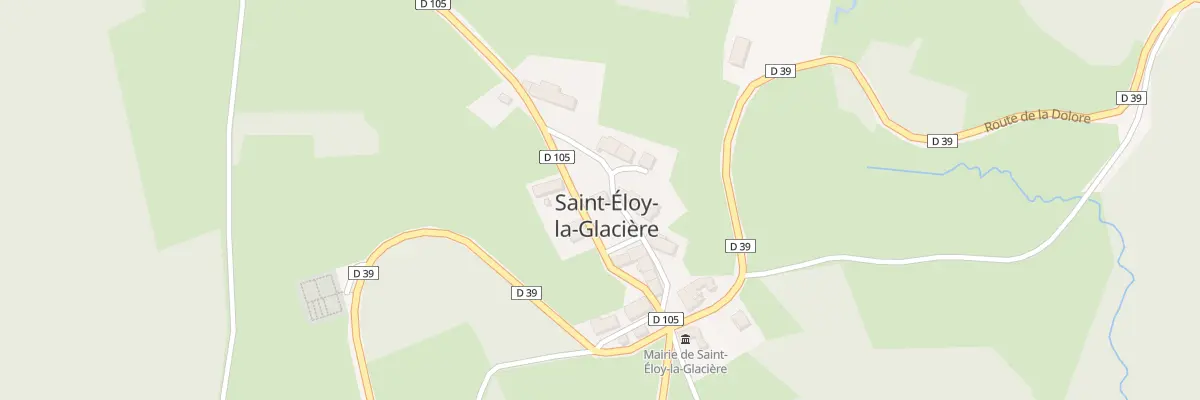 Plan du 5011 Saint Eloy à Saint-Éloy-la-Glacière