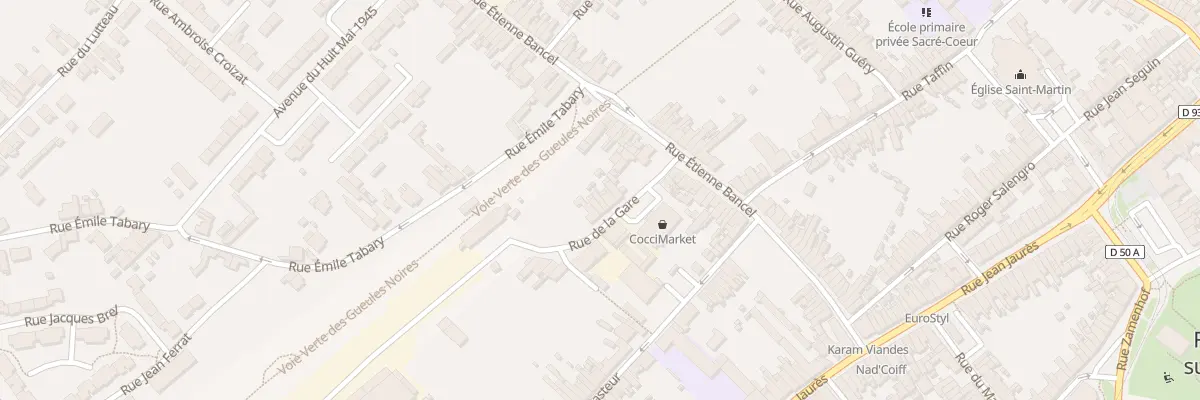 Plan du 18 Rue de la Gare à Fresnes-sur-Escaut
