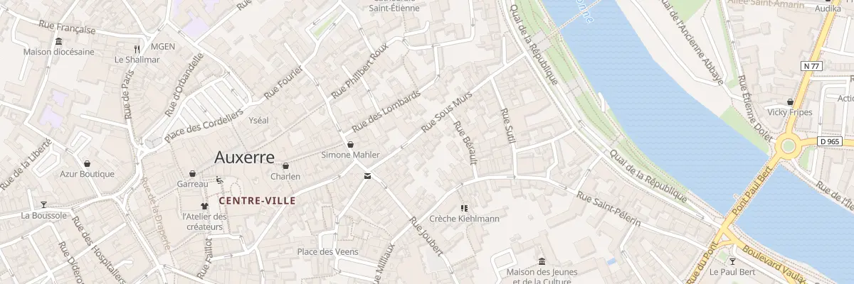 Plan du 26 Rue sous Murs à Molosmes
