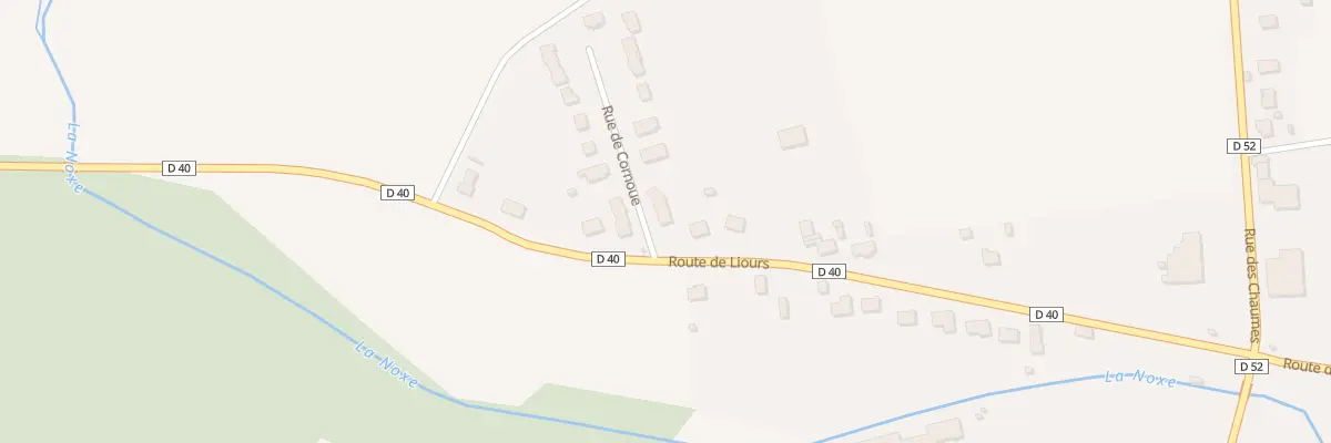 Plan du 2 Rue de Cournoue à Barbuise