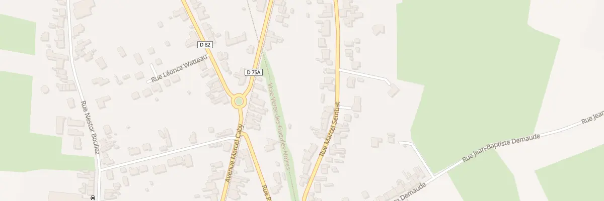 Plan du 217 Rue Marcel Sembat à Vieux-Condé