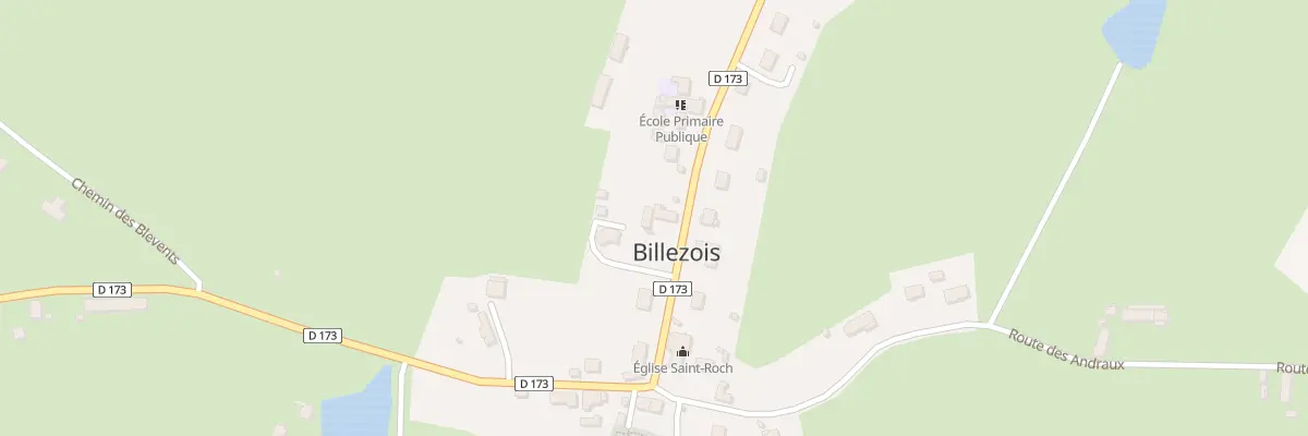 Plan du 9 Rue du Ponsut à Billezois