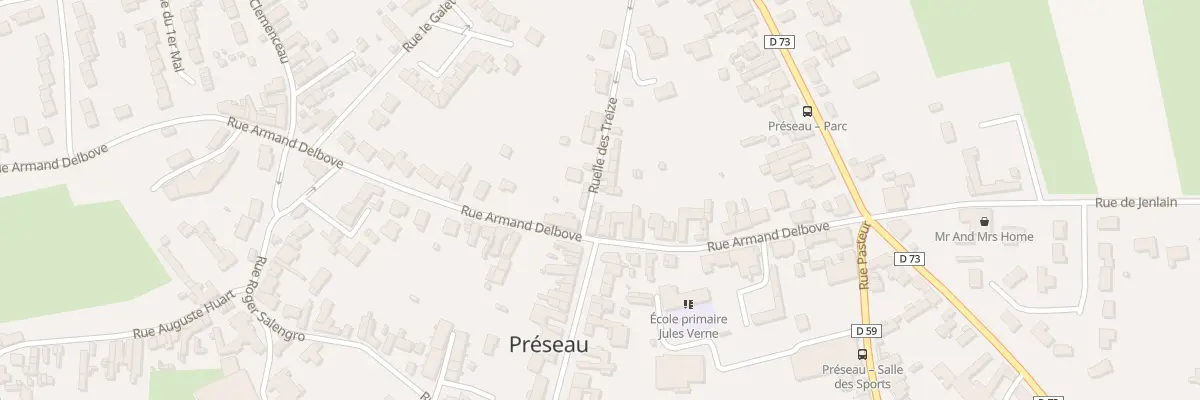 Plan du 7 Rle des Treize à Préseau