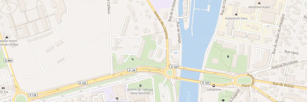 Plan du 15 Rue de la Chaînette à Auxerre