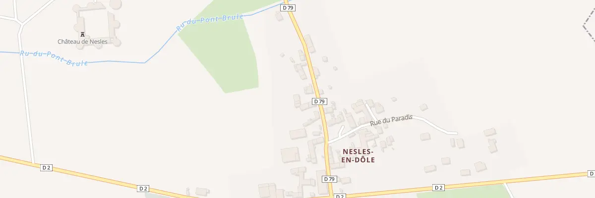 Plan du 155 Rue du Moulin à Seringes-et-Nesles