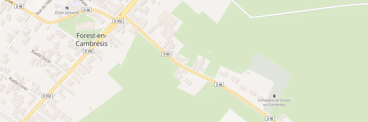 Plan du 9 Rue du Moulin à Forest-en-Cambrésis
