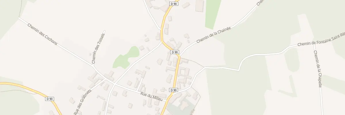 Plan du 17 Rue de la Chaussée Romaine à Monampteuil