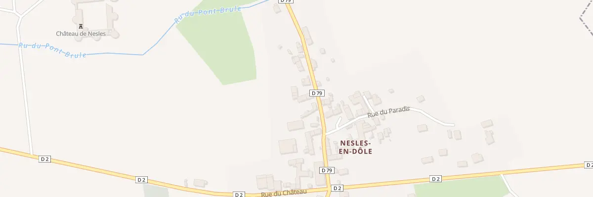 Plan du 5054 Rue du Moulin à Seringes-et-Nesles