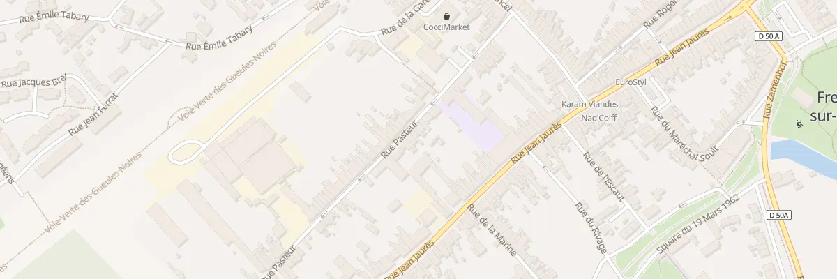 Plan du 29 Rue Pasteur à Fresnes-sur-Escaut