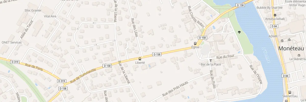 Plan du 16 Rue de Sommeville à Monéteau