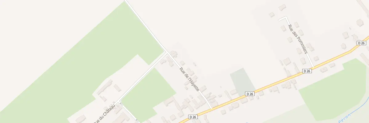 Plan du 10T Rue de l’Hayette à Chevresis-Monceau